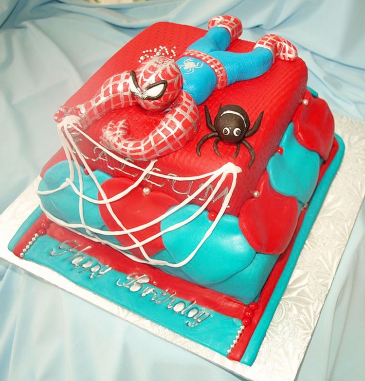 spiderman Custom Cake