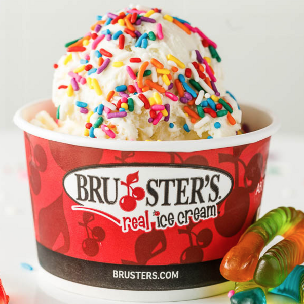 Brusters Ice Cream with Gummies