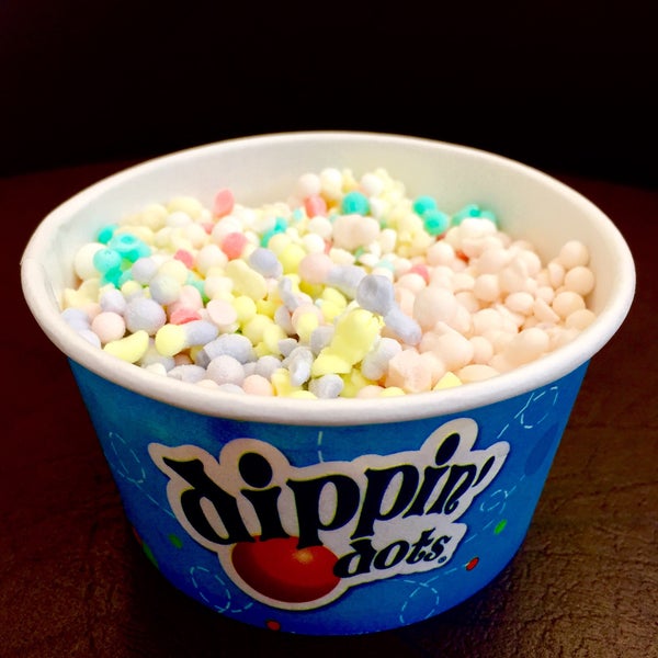 Dippin Dots Ice Cream in Cup