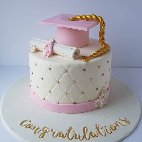 Paris Baguette Graduation Cake